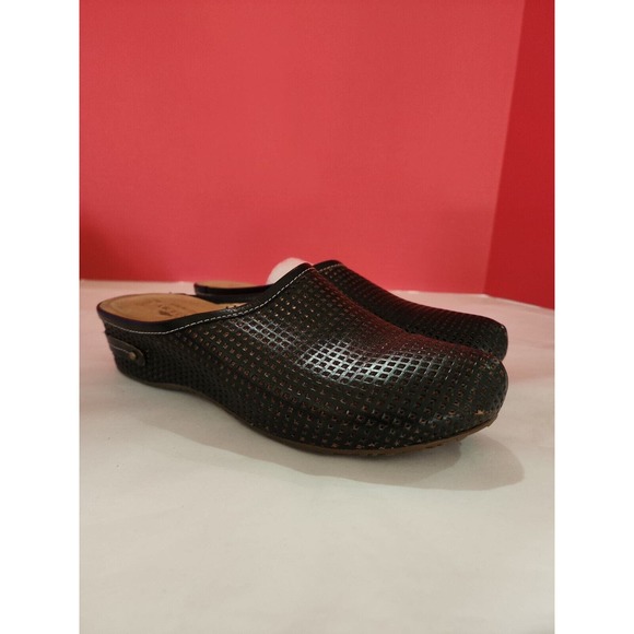 L'artiste Spring Step Women's Size 9 M Black Leather Slip On Slides Loafers - Picture 6 of 12